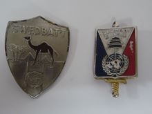 Picture of Lot 2 icons 1st Regiment French in Lebanon [UN] 2 Swedish Regiment Sinai [UN]
