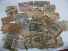 Picture of Banknotes from Russia, Aizrabag'n, Peru, Israel, and more