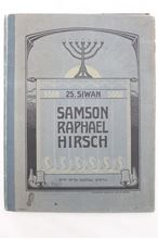 Picture of Book biography of Rabbi Shimshon Raphael Hirsch Frankfurt Trs"h.