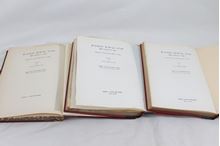 Picture of Lot 3 volumes of "Bible Leningrad manuscript B19A, facsimile edition of 135 copies, Jerusalem , א"לשת - 1970,1971.