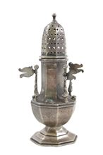 Picture of Besamim tower shaped vessel, Silver,  20th-century-England