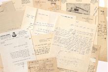 Picture of Lot of 31 letters from sages of Israel and Rabbis of various cities abroad