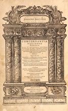תמונה של ספר CONCORDANTIAE BIBLIORUM קונקורדנציה לתנ"ך – באזל שצ"ב | 1632