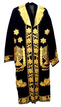 Picture of Handsome Bukhari robe. Bukhara-Central Asia. 20th century.