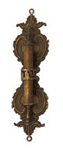 Picture of Copper mezuzah case, Indian style. Israel, 20th century.