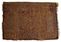 Picture of Handsome cover for a sefer torah, in gold and silver embroidery. Beginning of the 20th century.