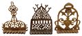 Picture of Collection of 6 Hanukkiyot, North African style. Israel, 20th century.
