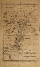 Picture of Old map of the Holy Land at the countries adjacent to it, by Thomas Bowen. London 1770
